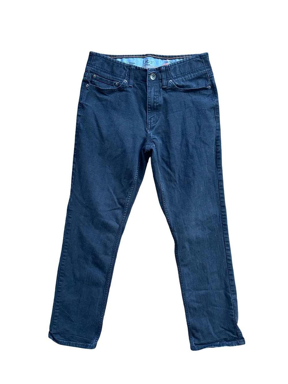 urban pipeline Dark Blue Slim Straight Jeans